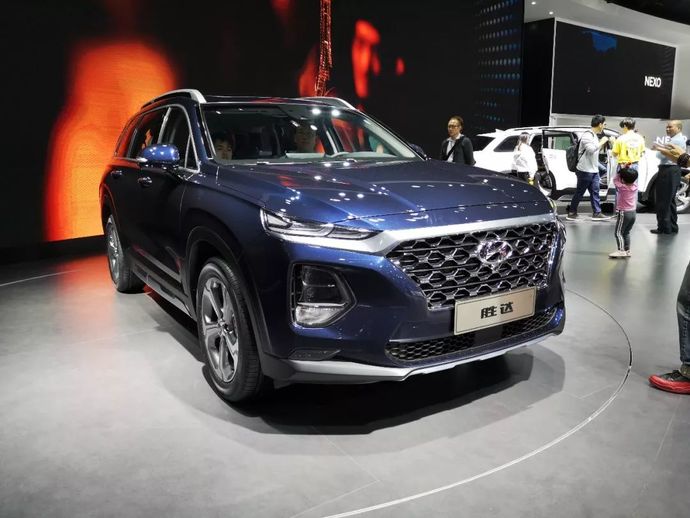 2023广州车展 全新胜达太赛博了