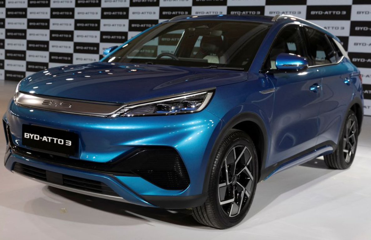 比亚迪在以色列前5月电动汽车销量中位居榜首