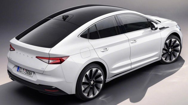 或25年发布 新款斯柯达ENYAQ COUPE谍照曝光