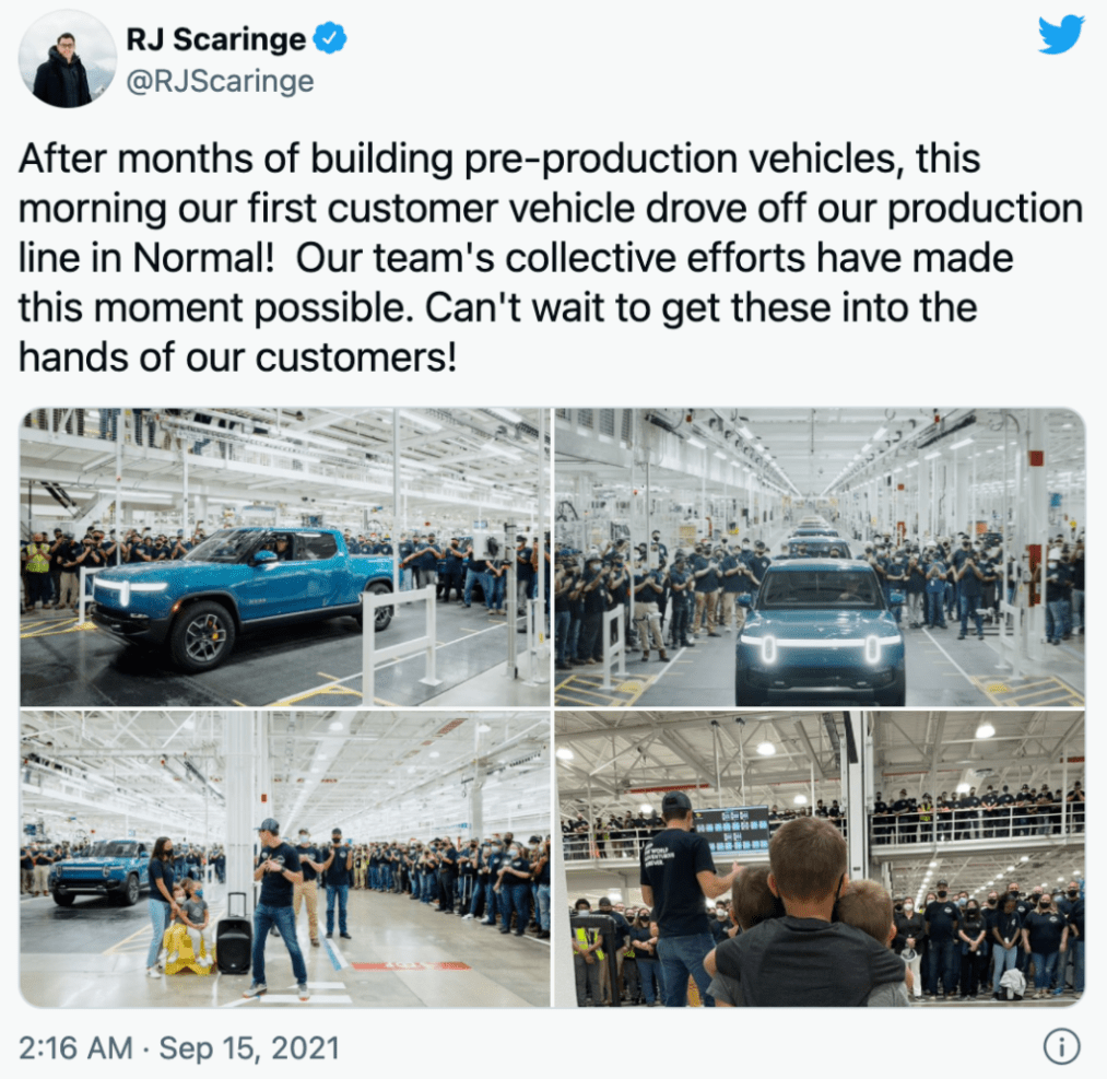 共同开发下一代电动汽车,Rivian被大众“扔来”50亿美元