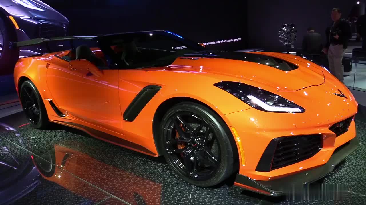 最高时速超346km/h 全新雪佛兰科尔维特ZR1官图发布
