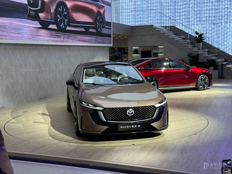 马自达EZ-6实车曝光 将于成都车展亮相