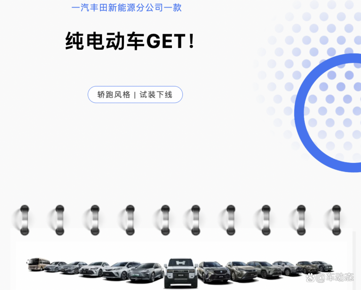 定位纯电紧凑型SUV 曝一汽丰田bZ3C申报图