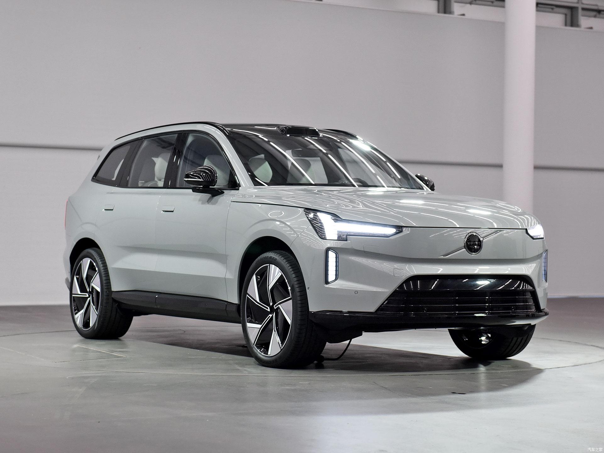 全新电动化设计 沃尔沃ES90预告图发布