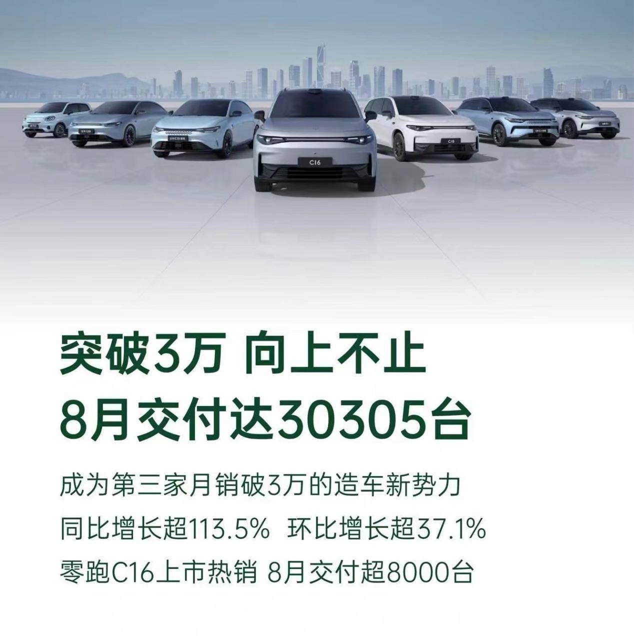 11月第三周销量榜：零跑近万辆逼近理想，小鹏首超埃安