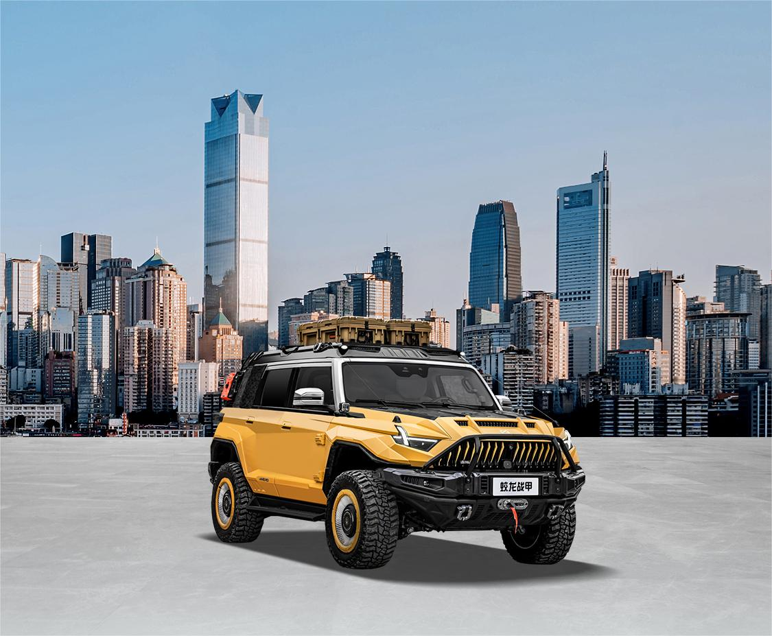 猛士科技与博纳影业跨界打造猛士917蛟龙战甲