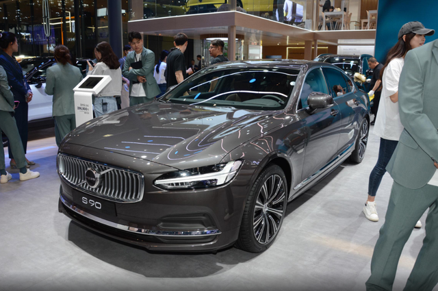 沃尔沃ES90预告图发布 或3月5日首发亮相