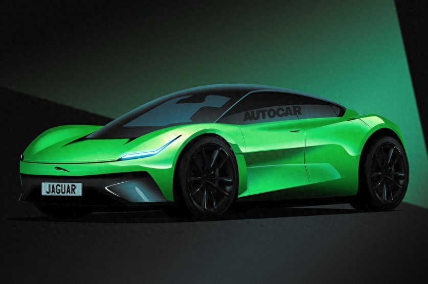 捷豹首款高端纯电车曝光 起售价或超百万元