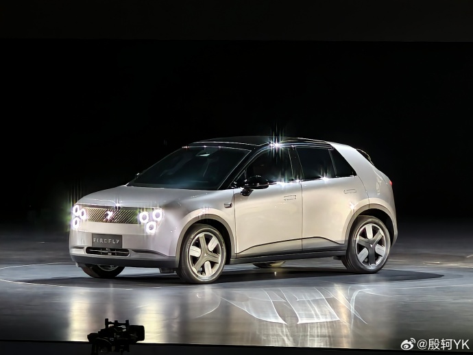 纯电续航420km firefly萤火虫将于4月上市