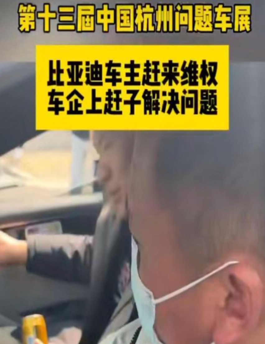 比亚迪“知新卖旧”,车主联合维权要求赔偿