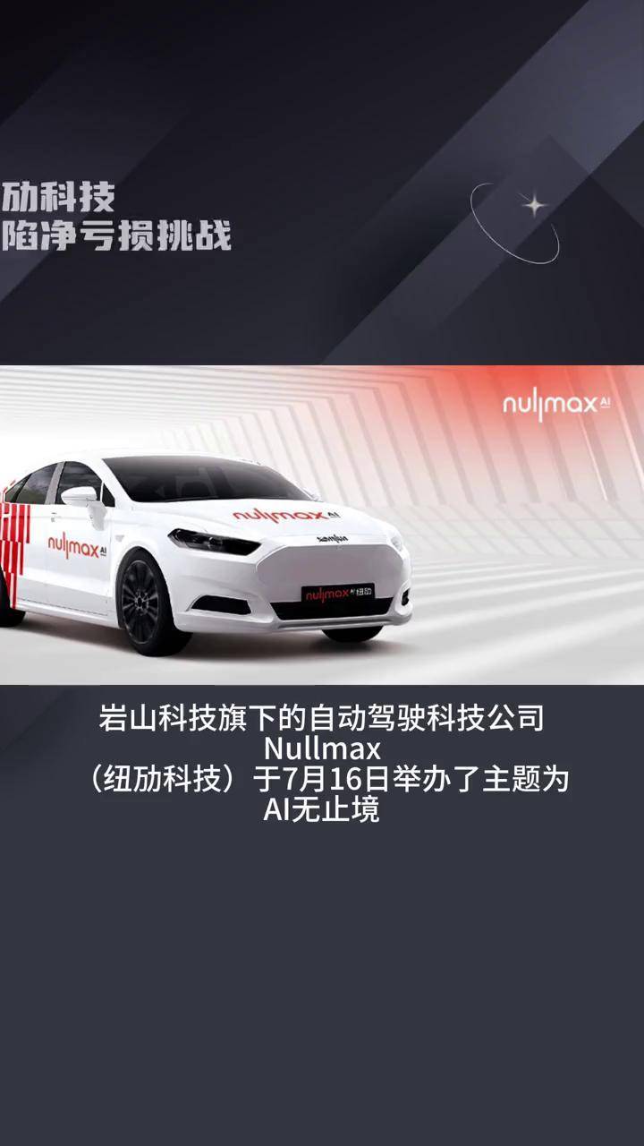 这家浦东AI企业Nullmax，将于上海车展展示最新智能化驾驶技术