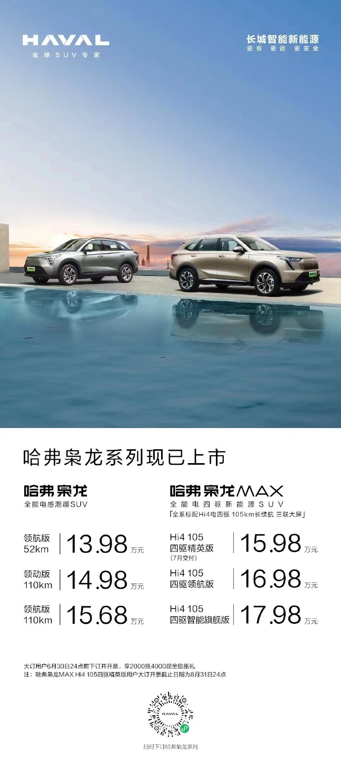 全面聚焦新能源四驱技术研发 哈弗品牌开启新能源四驱时代