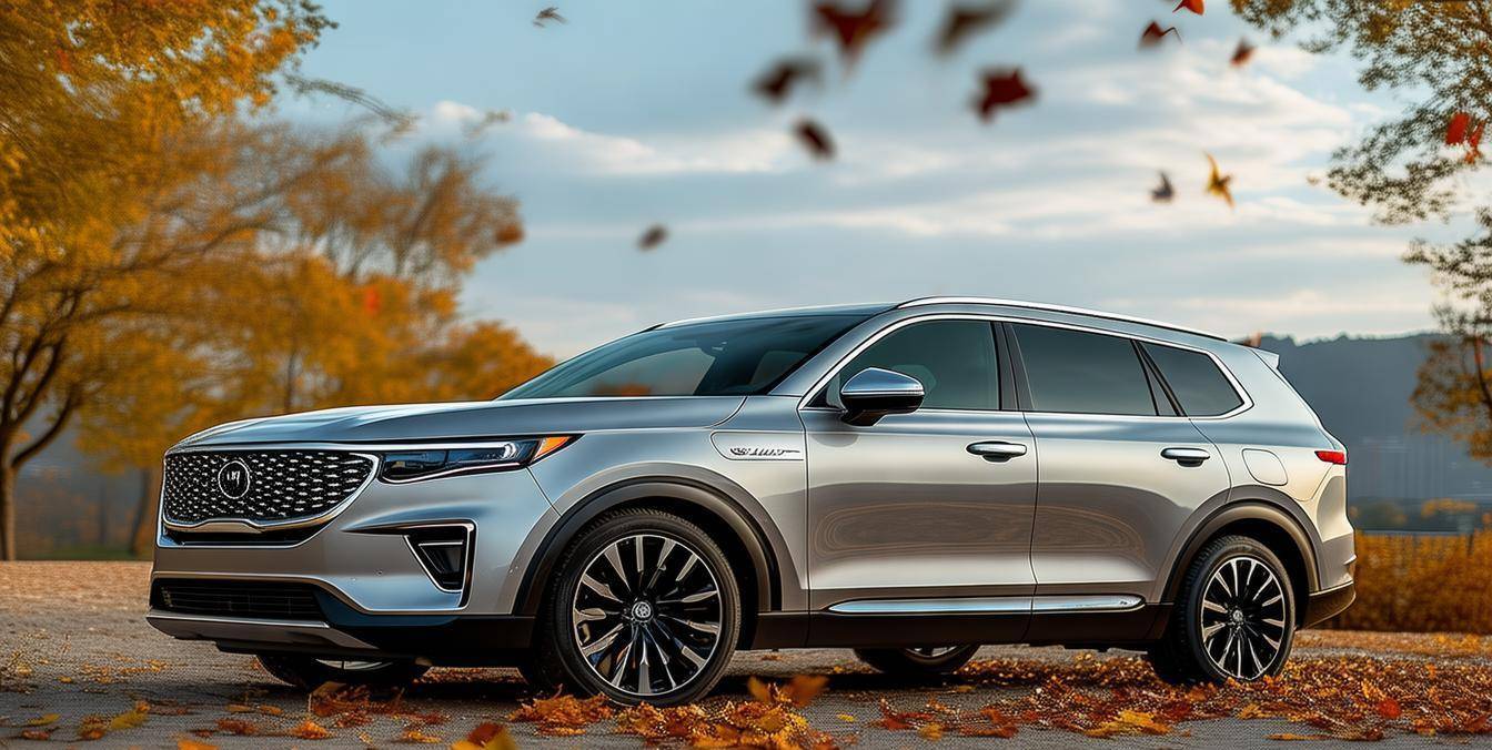 今年12月首发 全新起亚Telluride假想图曝光