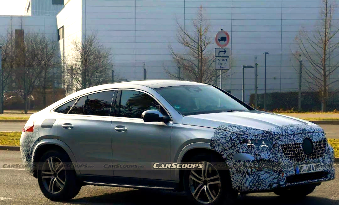 更新潮更精致 新款奔驰GLE谍照曝光