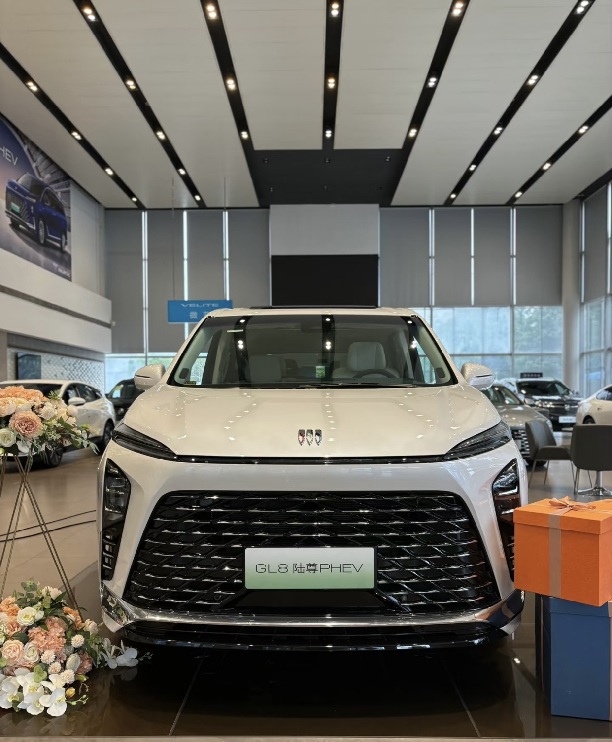 新款别克GL8陆尊PHEV申报图 搭三元锂电池