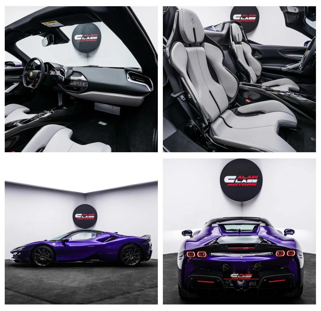 马力或超千匹 法拉利SF90继任车型最新谍照