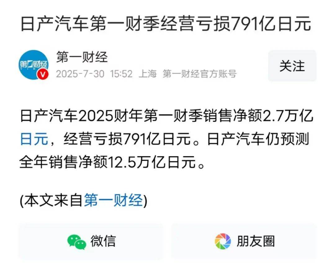 丰田第一财季净利润下降37% 下调年度利润预期