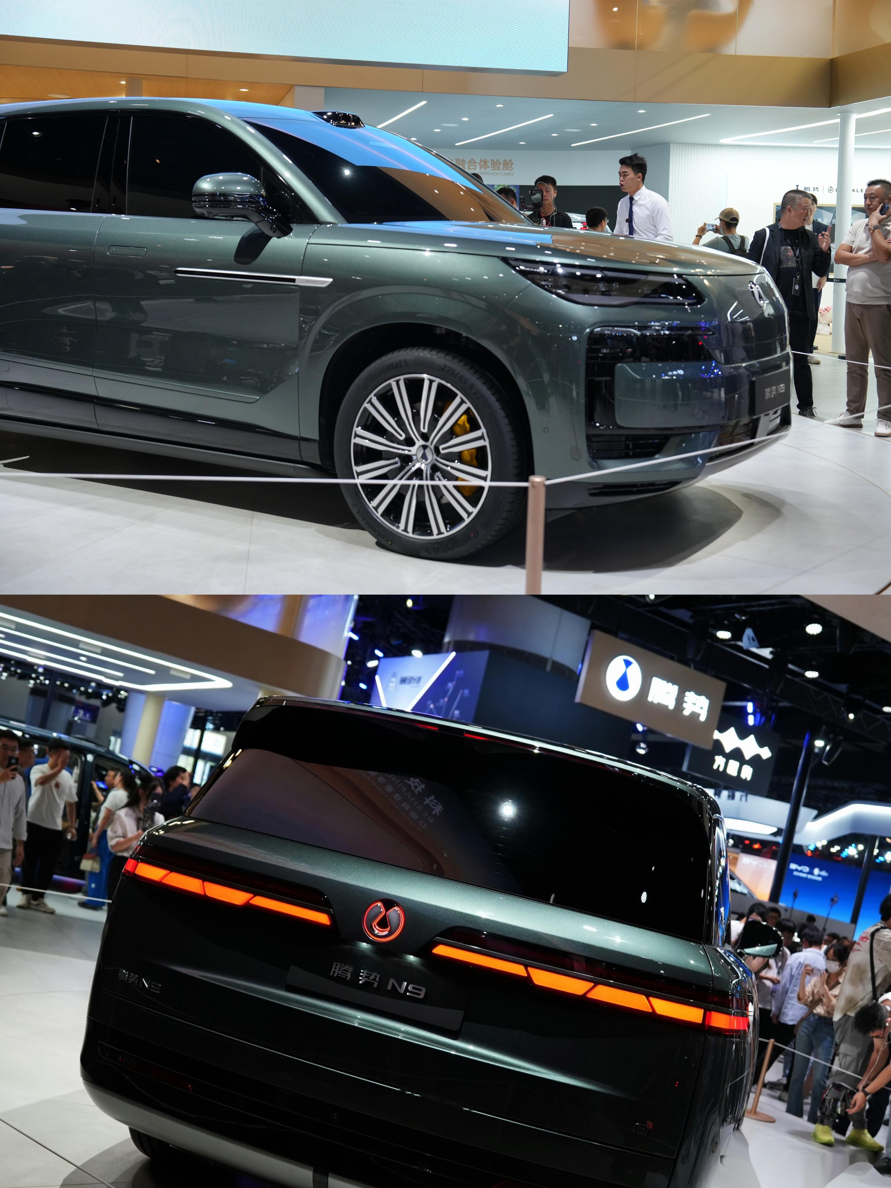 大六座安全豪华SUV腾势N8L正式开启预售，预售价31.98万起