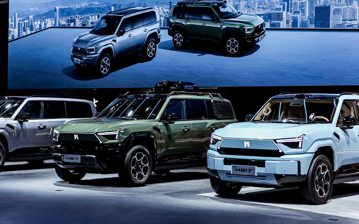 猛士汽车2025年累计销量10228台