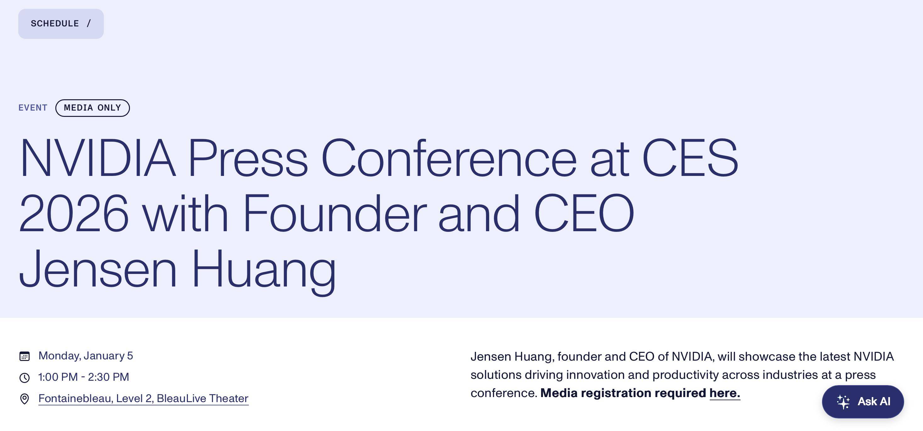 CES 2026：现代汽车集团发布机器人用AI芯片