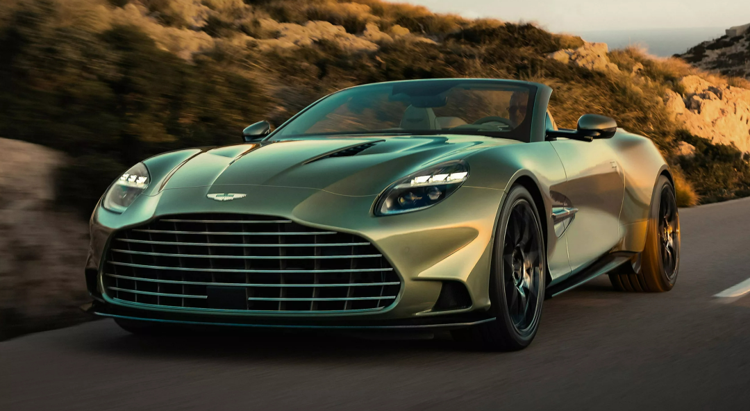 V8加持 曝阿斯顿·马丁Vantage性能版谍照