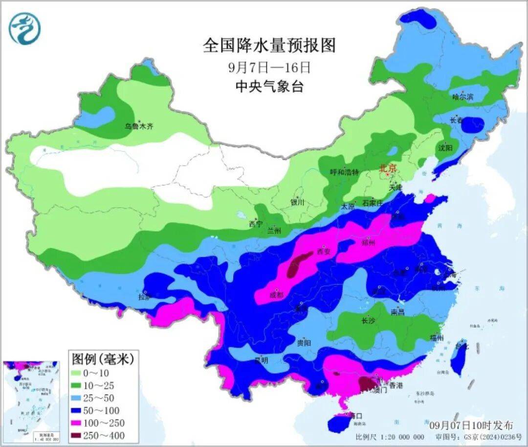 福建广东广西海南等地有暴雨到大暴雨 北方多对流天气 蒙晋冀黑等地有强降雨